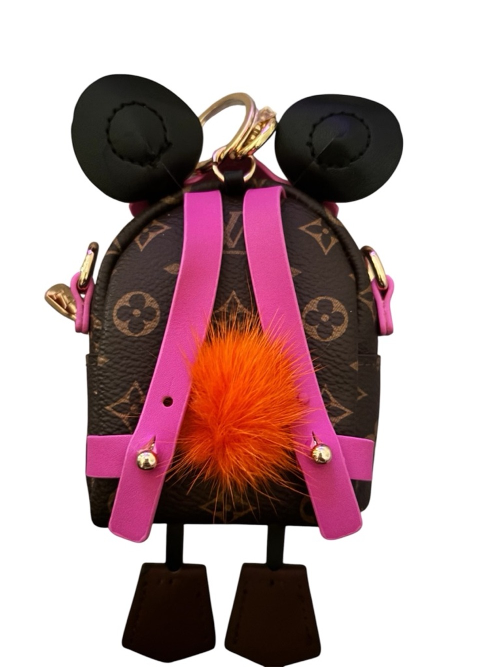 LV Owl Mini Backpack Crossbody - Picture 3 of 5